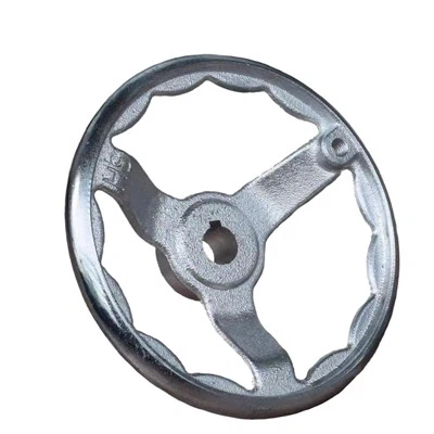 Threaded kas an fè Handwheel