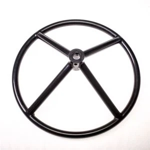 Φ150-φ1200 ki pa Peye-estanda Custom Round twou Kabòn Steel Vide Tube Solid reyon Valv Soudure men rou